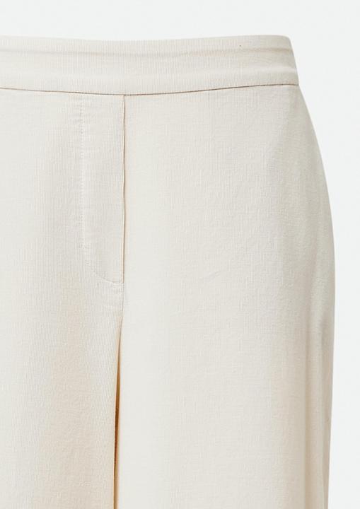 Actual product image Comma Hose Wide-Leg-Hose aus Feincord mit Elastikbund (44)