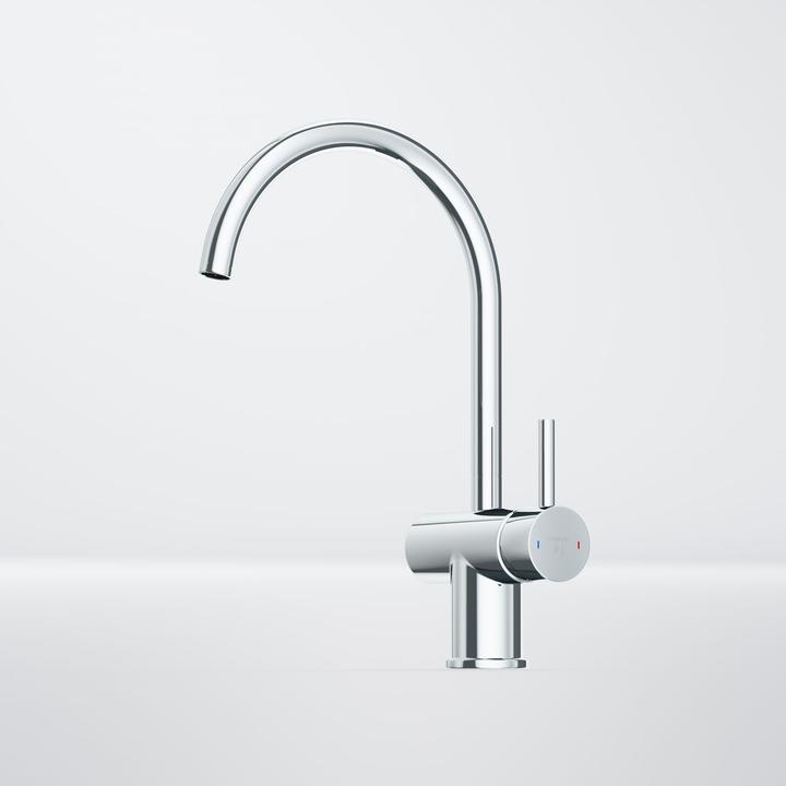 Produktbild Steinberg Serie 100 Küchenarmatur, schwenkbar, Ausladung 201mm, 1001400