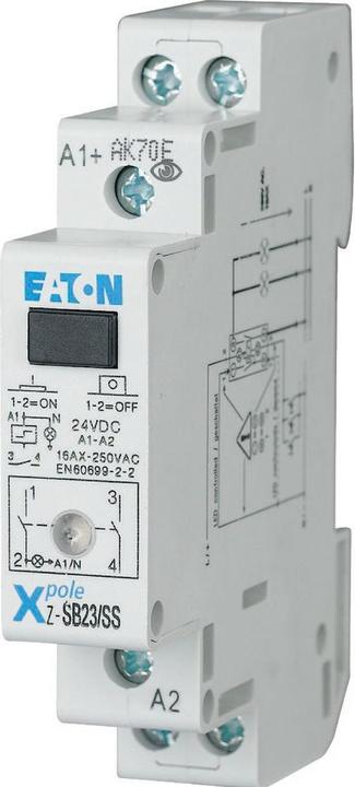 Actual product image Eaton Impulse switch top-hat rail Z-SB23/SS 2 NO contacts 16 A 1 pc.