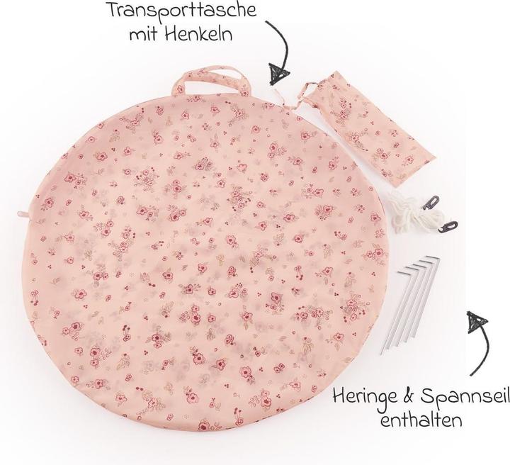 Produktbild Bieco Strandmuschel mit UV- Schutz dreamy flowers