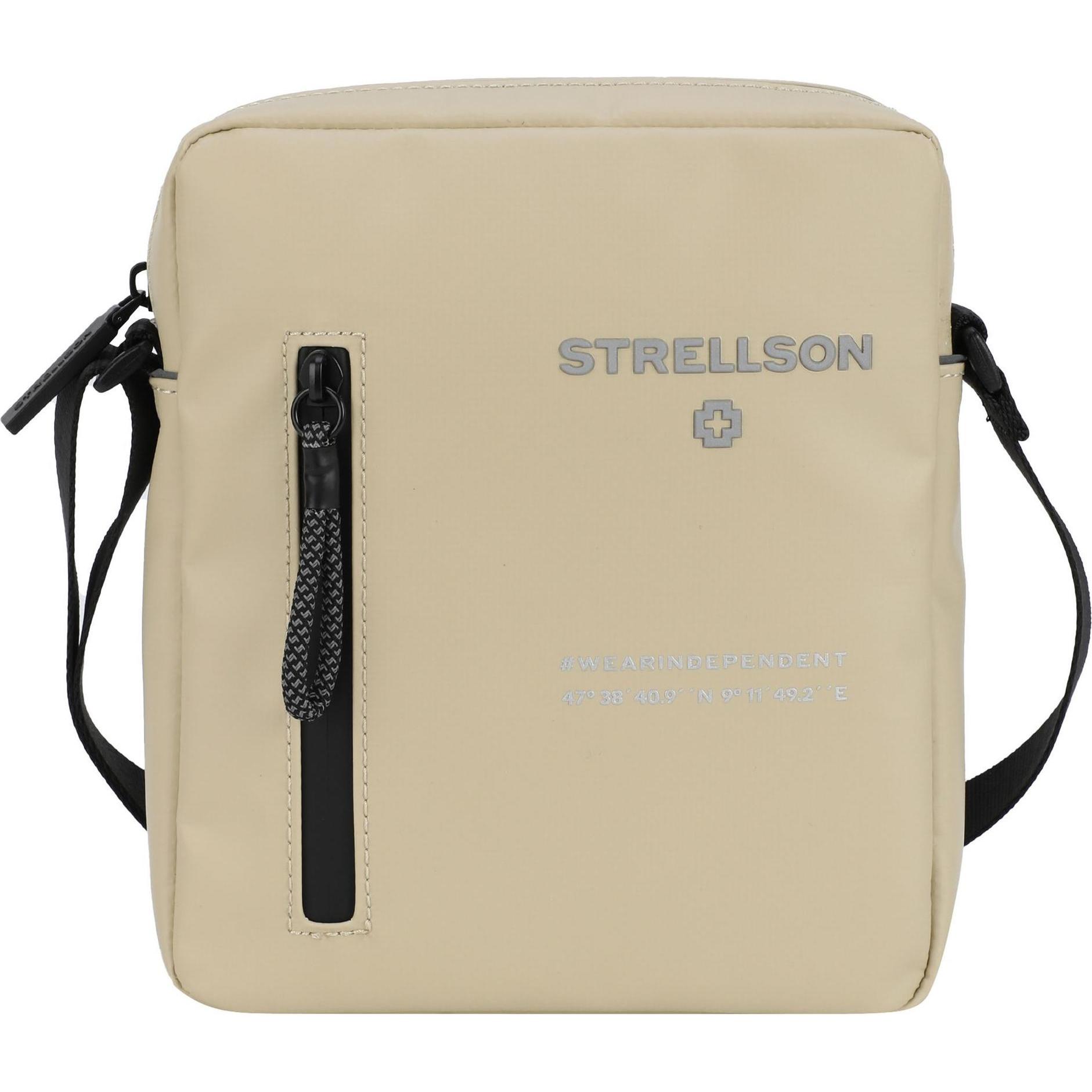 Strellson, Handtasche, stockwell 2.0 marcus shoulderbag xsvz, Beige