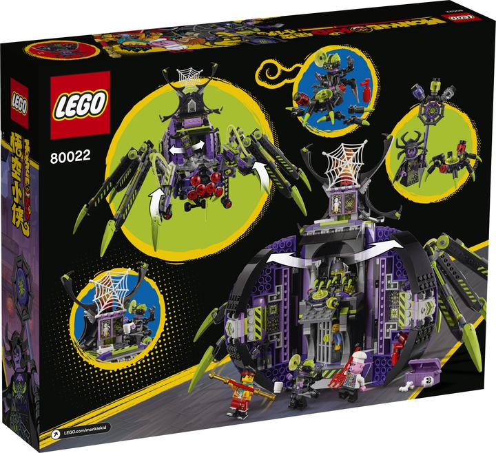 Immagine prodotto LEGO Quartier generale della Regina dei Ragni (80022, Set LEGO rari, LEGO Monkie Kid)