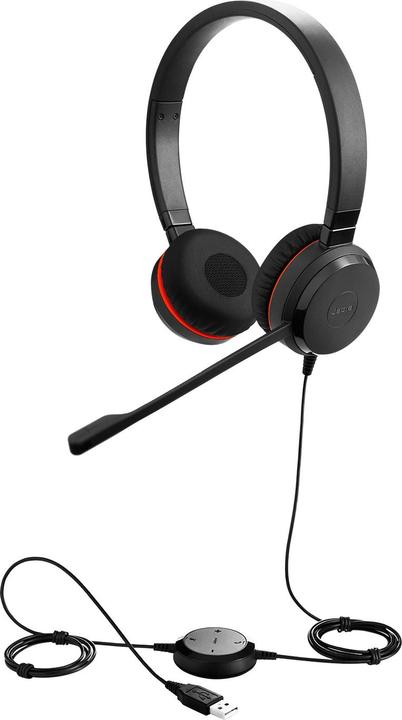 Actual product image Jabra Evolve 20 (Cable, USB-A)