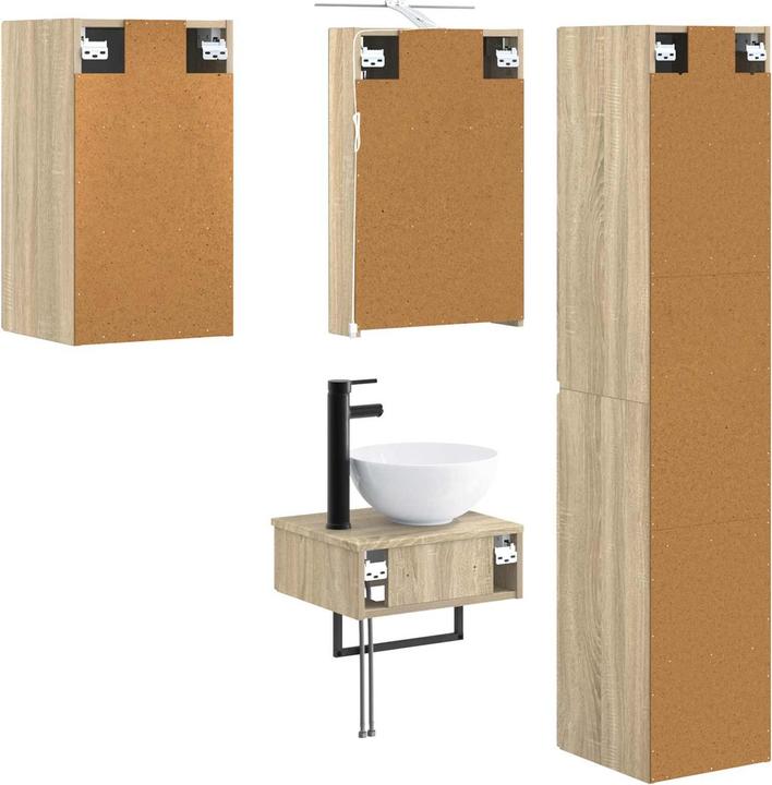 Produktbild vidaXL Badezimmermöbel-Set