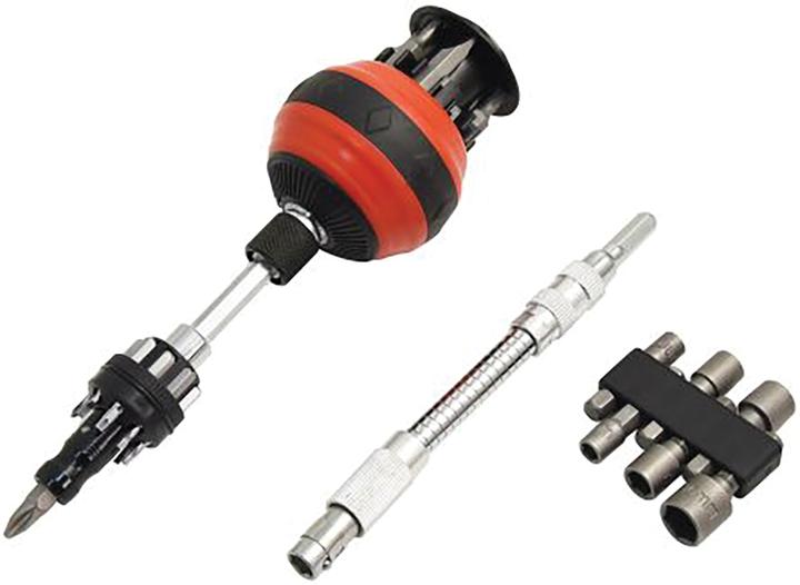 Produktbild RS PRO Multi-Bit Ratchet Ball Driver 23 In 1