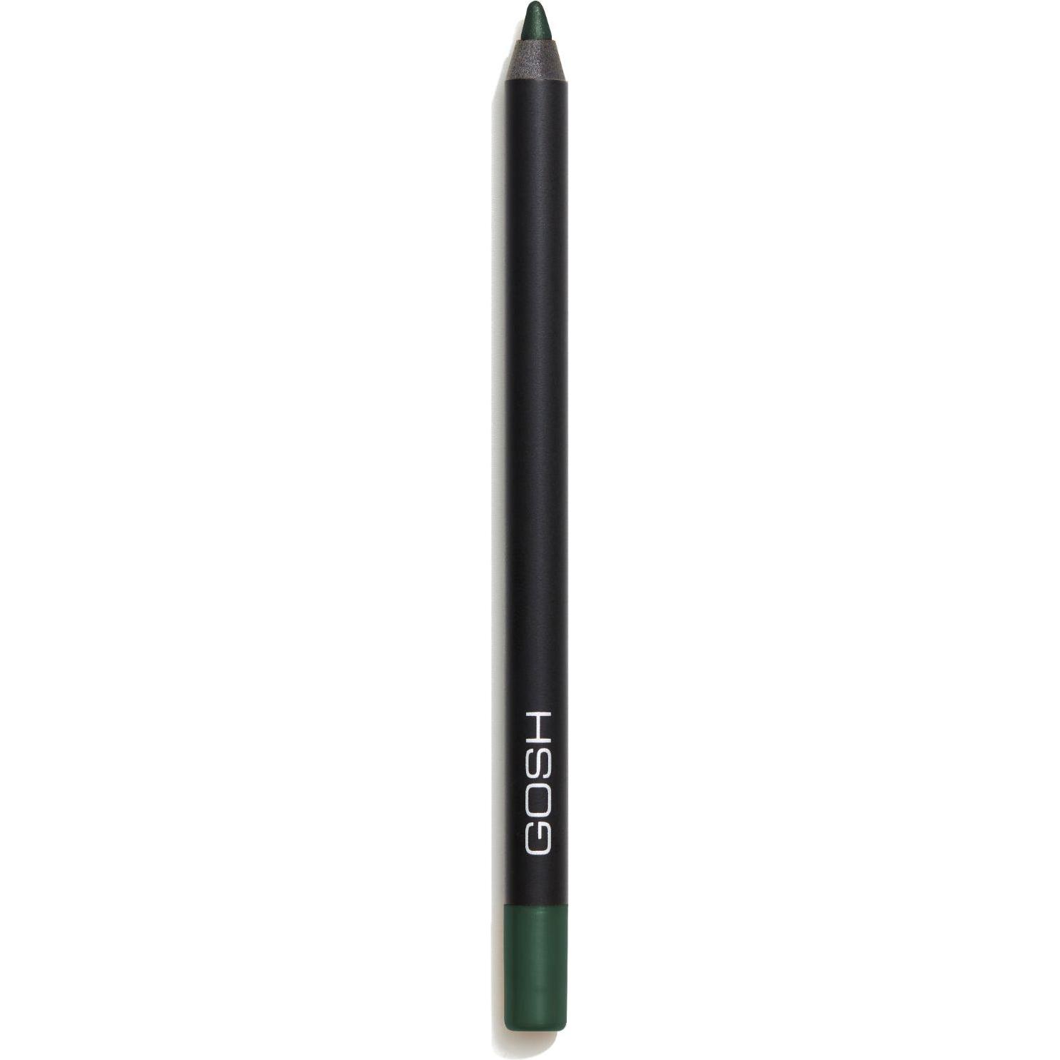 Thumbnail - Gosh, Eyeliner + Kajal, Velvet Touch Eyeliner Waterproof #Woody Green (woody green)