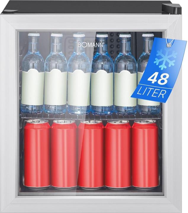 Actual product image Bomann Boma glass door refrigerator