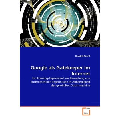 Google als Gatekeeper im Internet, Fachbücher
