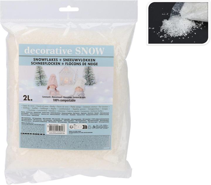 Nenurodyta Verspreide sneeuw 2000 Ml fijn