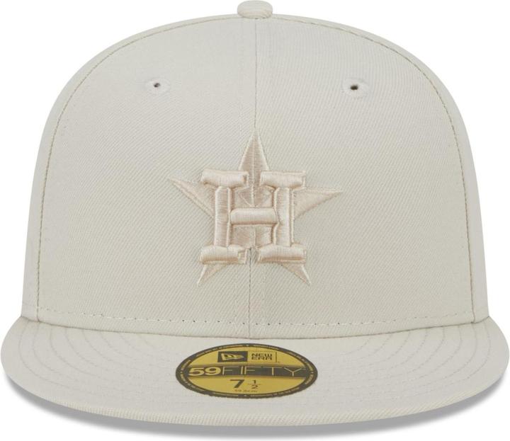 Actual product image New Era 59Fifty Fitted Cap - MLB Houston Astros stone (6 7/8)