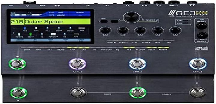 Mooer GE 300 LITE multi-effect met o.a. IR loader, looper en tone capture (Gitarre)