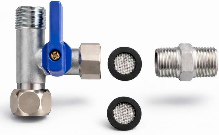 Produktbild Aora Absperrventil T-Stück Adapter für Wasserfilter