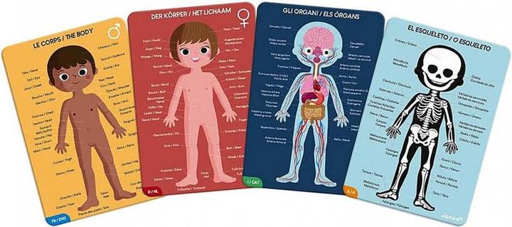 Productafbeelding Janod Het menselijk lichaam (100 onderdelen)