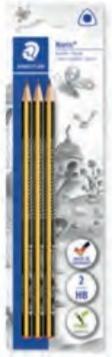 Actual product image Staedtler Pencil Noris HB x3 blister card (HB, 3x)