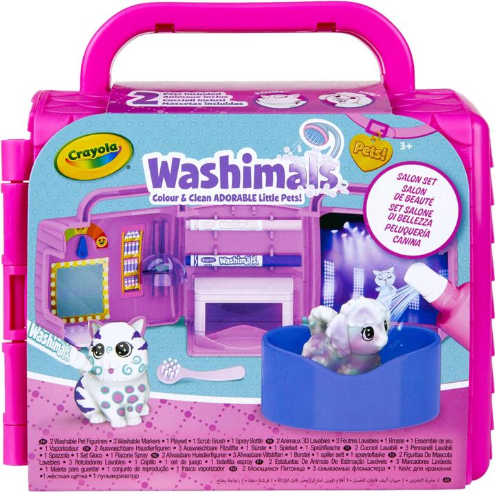 Actual product image Crayola Washimals beauty salon