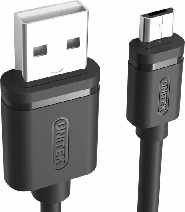 Actual product image Unitek USB A – Micro USB B (2 m, USB 2.0)