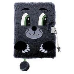 Majewski, Quaderni + Bloc notes, Tagebuch mit Vorhängeschloss A5/96K włochacz Krecik (A5, Righe)