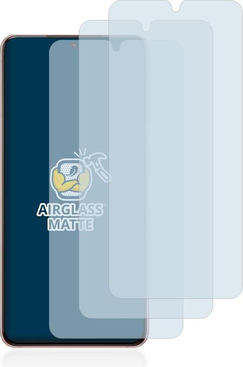 Actual product image BROTECT AirGlass Glass Matte (3 Piece, Samsung Galaxy S21)