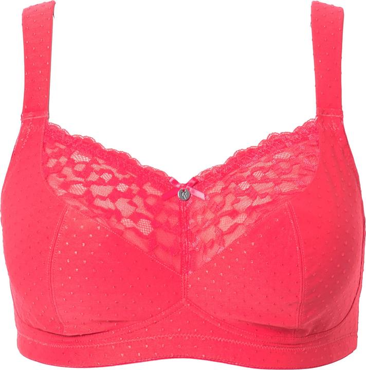 Produktbild Ulla Popken Komfort-BH, Spitze bügellos, Cup C -E (95 F)