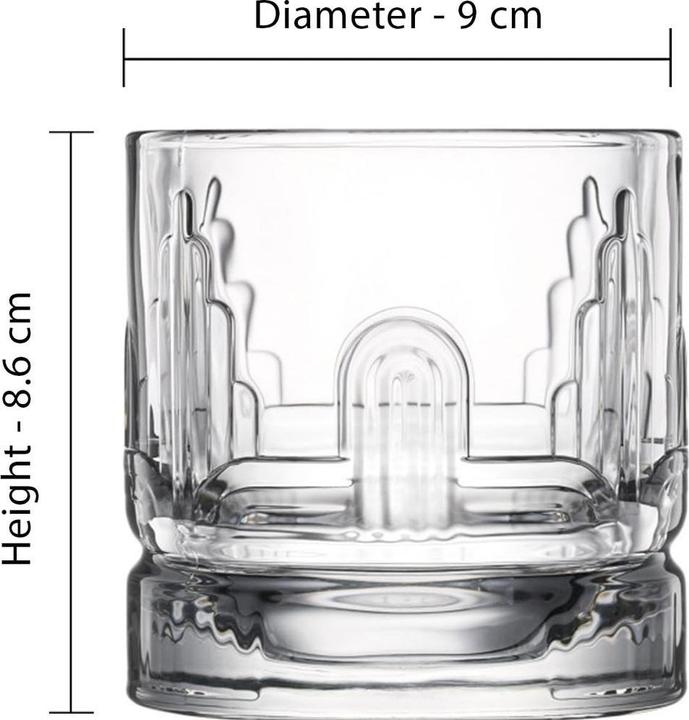 Immagine prodotto La Rochère Dandy (3 dl, 4x, Bicchiere da whisky)