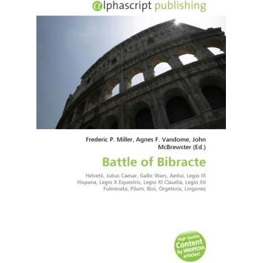 Thumbnail - Battle of Bibracte, Fachbücher von Agnes F. Vandome, Frederic P. Miller, John McBrewster