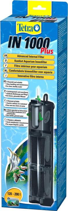 Actual product image Tetra Tec Internal filter IN 1000 Plus (200 l, Internal filters, Fresh water, Sea water)