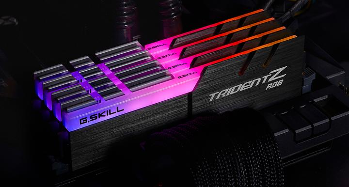 Immagine prodotto G.Skill Trident Z RGB (4 x 8GB, 3600 MHz, DDR4-RAM, DIMM)