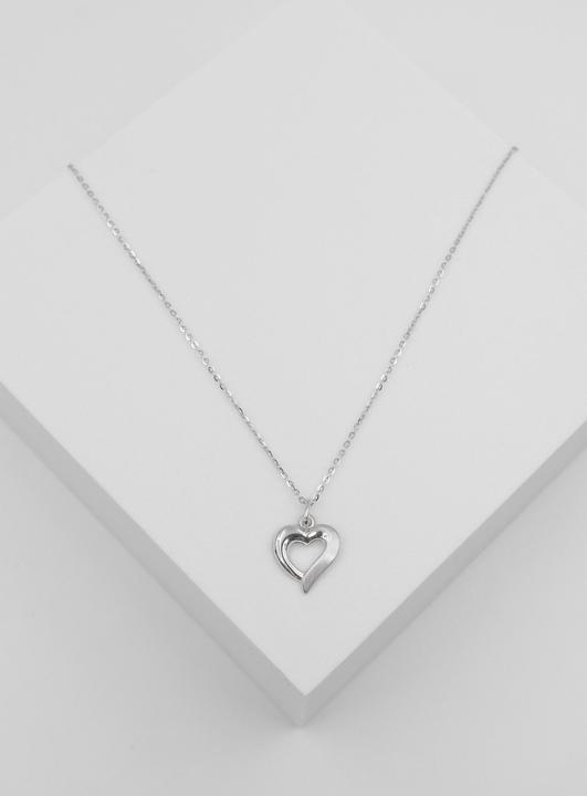 Image du produit Muau Pendant heart yellow gold 750, 16x11mm (Or jaune 750/18K)