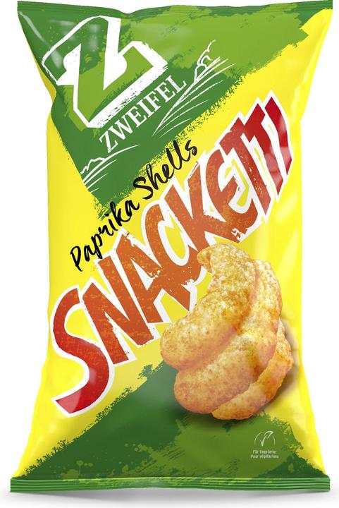 Immagine prodotto Zweifel Snacketti Paprika Shells (75 g)