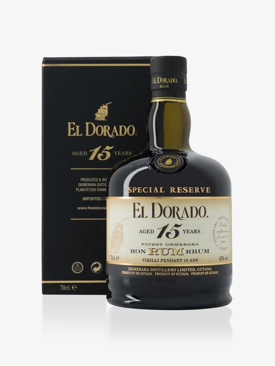 Actual product image El Dorado Special Reserve Demerara Rum (1 x 70 cl)