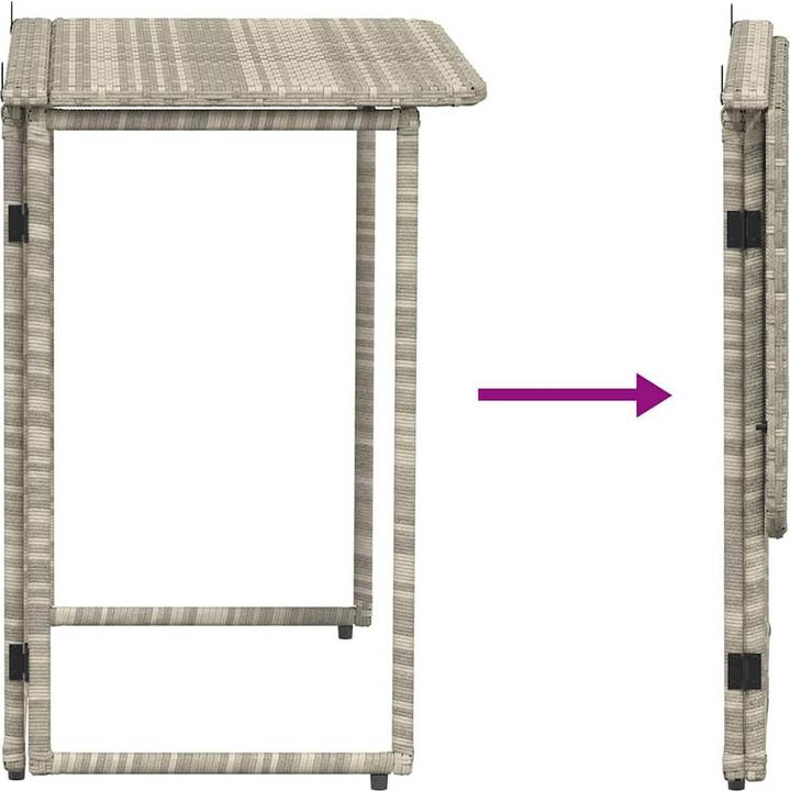 Produktbild vidaXL Gartentisch (90 x 51 x 75 cm)