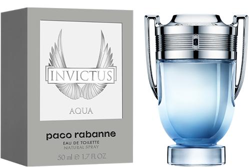 Actual product image Paco Rabanne Invictus Aqua (Eau de toilette, 50 ml)