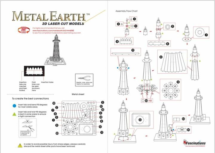 Produktbild Metal Earth Lighthouse