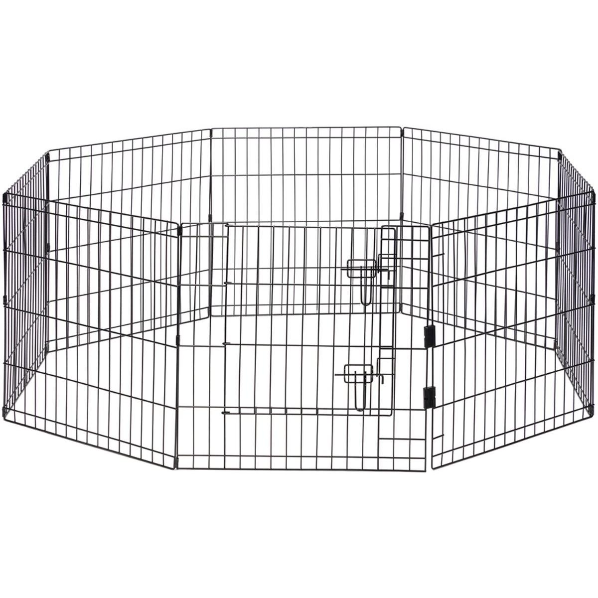 Comparer les prix de Beeztees Puppy Parc+Porte, Cage + enclos