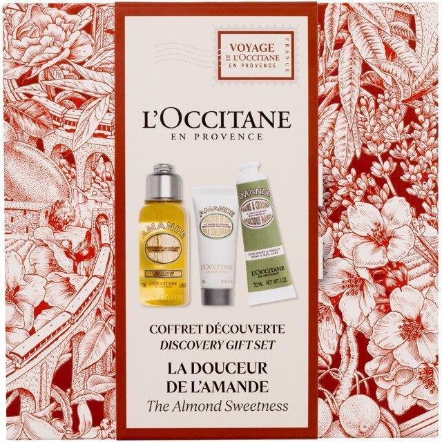 L'Occitane, Beauty Geschenkset, Coffrets Christmas 2024 Prix Doux Amande (Gesichtspflege set)
