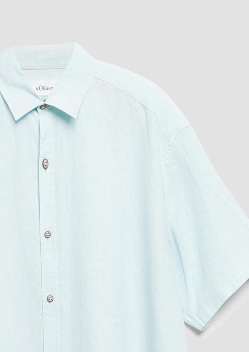Immagine prodotto s.Oliver Regular Fit: Leichtes Leinenhemd mit Kentkragen (5XL)