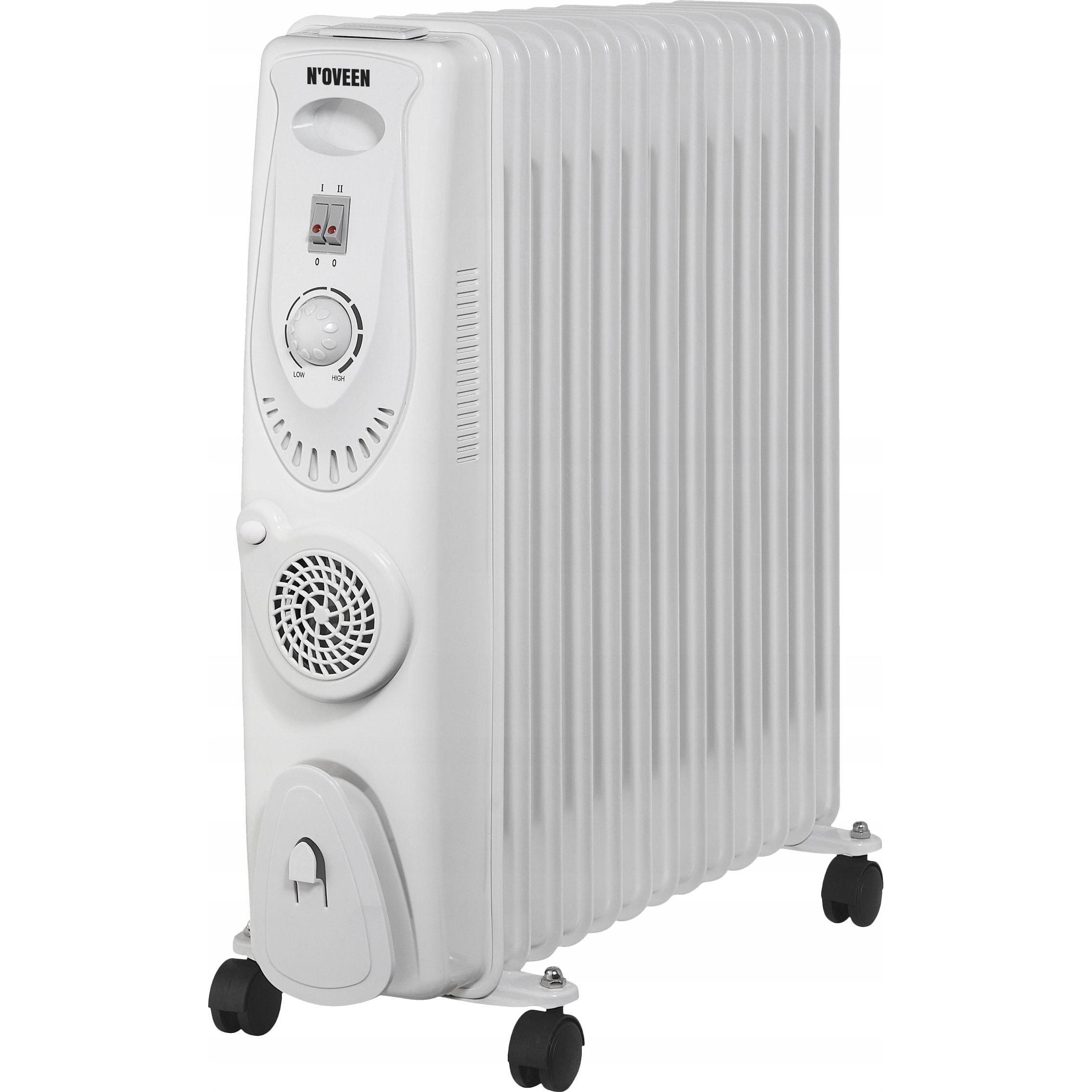 Noveen OH1301 oil heater 2900 W, Heizkörper, Weiss