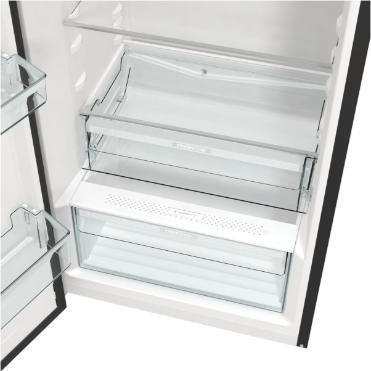 Actual product image Gorenje ORB 615 DBK-L black refrigerator (247 l)