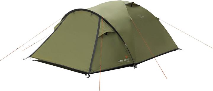 Actual product image Easy Camp Kuppelzelt Setesdal 4 (olivgr?n, mit Tunnel-Vorbau, Modell 2025) (Dome tent, 4.60 kg, 4 persons)