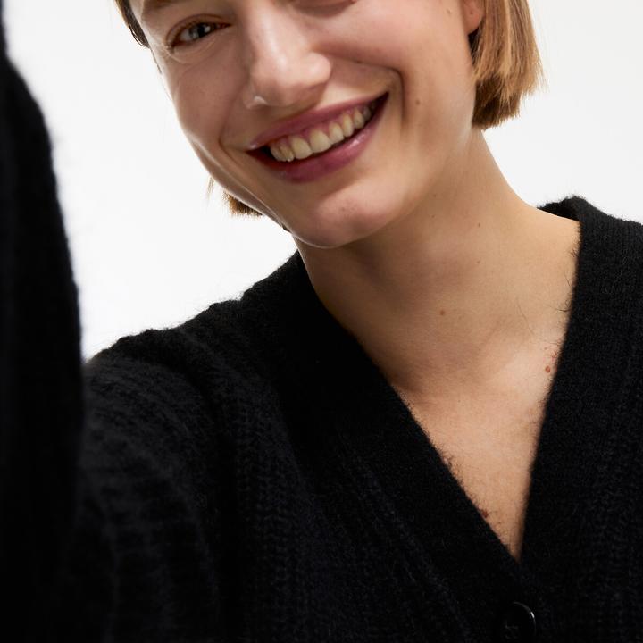 Actual product image La Redoute Collections Cardigan with V-neck Signature GILDAS (S)