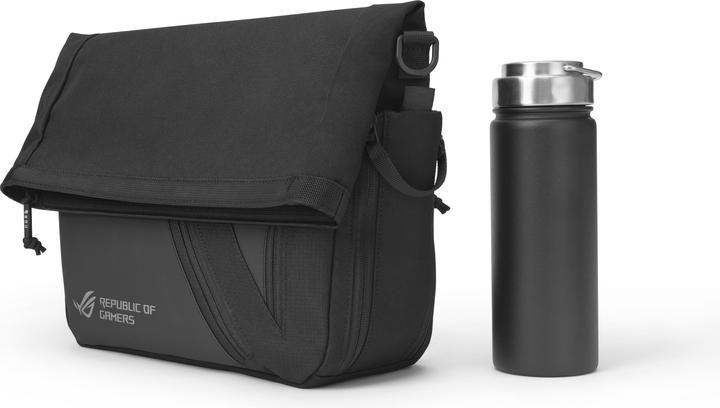 Actual product image ASUS BC2000 ROG Archer Messenger 14 borsa per notebook 33.8 cm(13.3) Borsa da corrier (14", Universal)