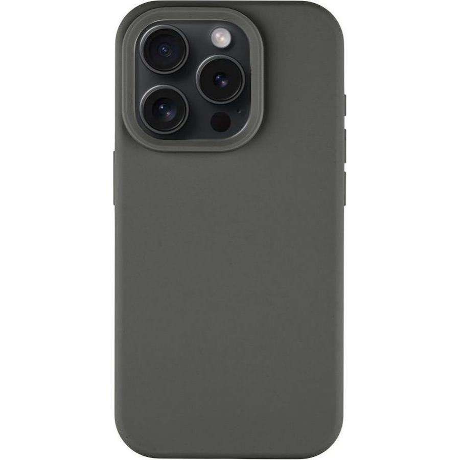 Tactical MagForce Velvet Smoothie Cover for Apple iPhone 15 Pro Bazooka (Apple iPhone 15 Pro), Smartphone Hülle, Grau