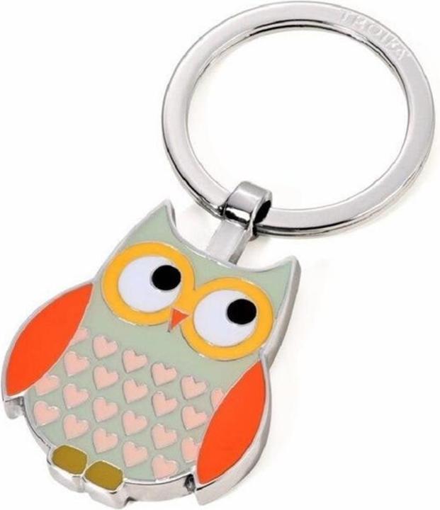 Actual product image Troika Keychain Owl Rosy