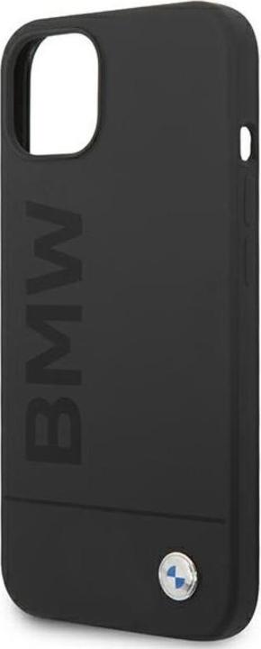 Image du produit BMW Étui BMHMP14MSLBLBK iPhone 14 Plus 6,7" czarny/black hardcase Silicone Signature Logo Magsafe (Apple iPhone 14 Plus)