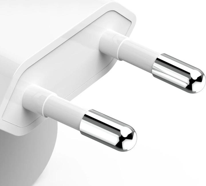 Produktbild Hama Fast Charger Gan 2X USB-C Collapsible Mini-Charger PD 40 W White (40 W, 2 Ports)