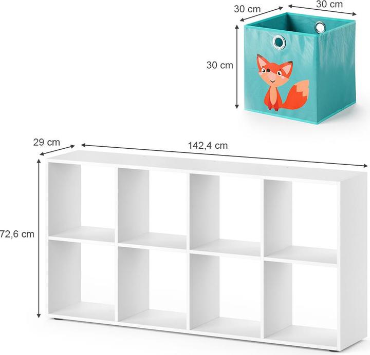 Actual product image Vicco Scutum (143 x 29 x 73 cm)
