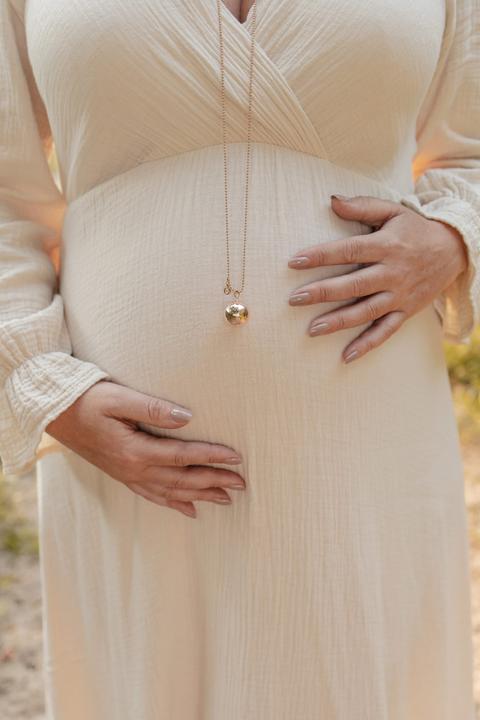 Immagine prodotto Proud MaMa Collana Bola per la gravidanza, cloe/oro rosa (Argento)