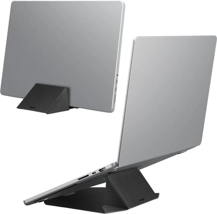 Spigen - Laptop Holder LD201-S9 (AMP11118) - Vertical Dock, Foldable Type, Slim Fold - Black