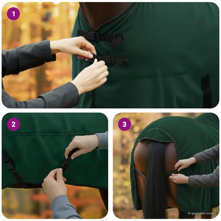 Actual product image vidaXL Polyester-Decke (145 cm)