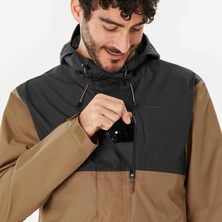 Produktbild Quechua Wanderjacke Herren wasserdicht - NH500 (4XL)